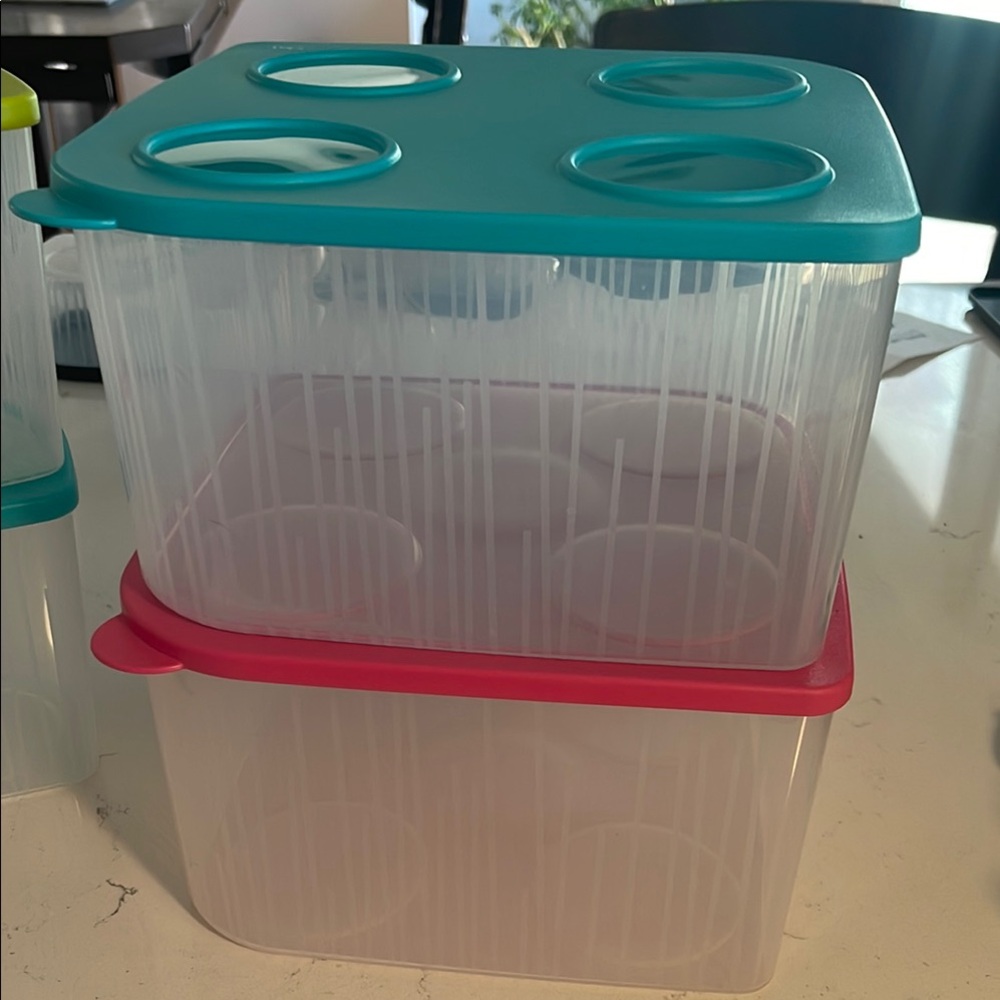 Colorful Stackable Storage Containers